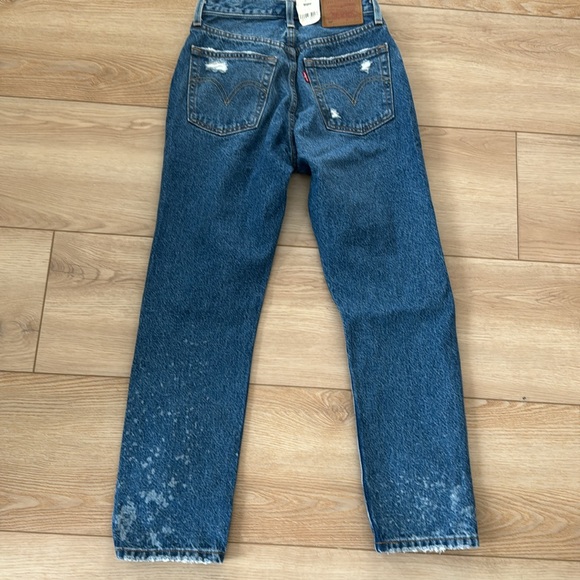 Levi’s premium 501 cropped jeans. NWT 23X26 - Picture 3 of 6